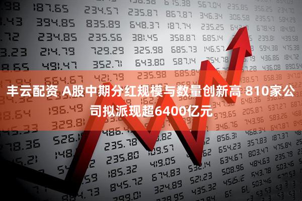 丰云配资 A股中期分红规模与数量创新高 810家公司拟派现超6400亿元