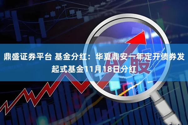 鼎盛证券平台 基金分红：华夏鼎安一年定开债券发起式基金11月18日分红