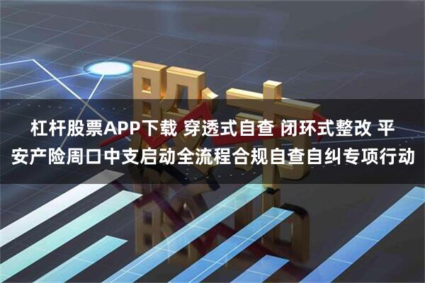 杠杆股票APP下载 穿透式自查 闭环式整改 平安产险周口中支启动全流程合规自查自纠专项行动